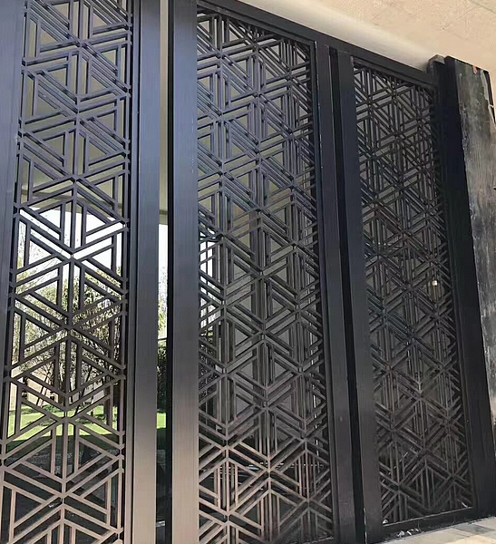 Indoor Aluminum Perforaed Screen Door Panel AA1060 Material Aluminum